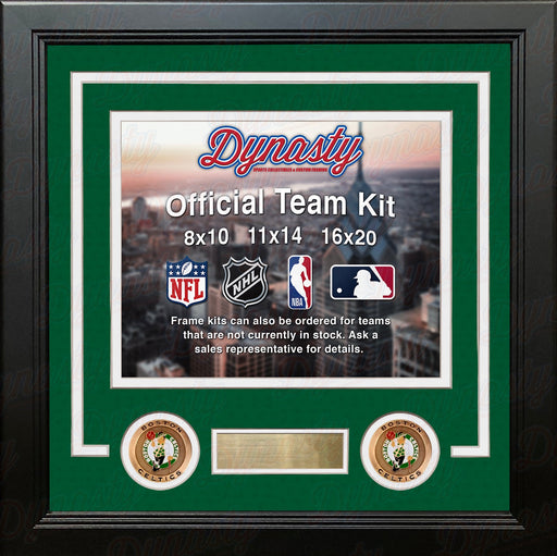 Boston Celtics Custom NBA Basketball 8x10 Picture Frame Kit (Multiple Colors) - for just $29.99! 