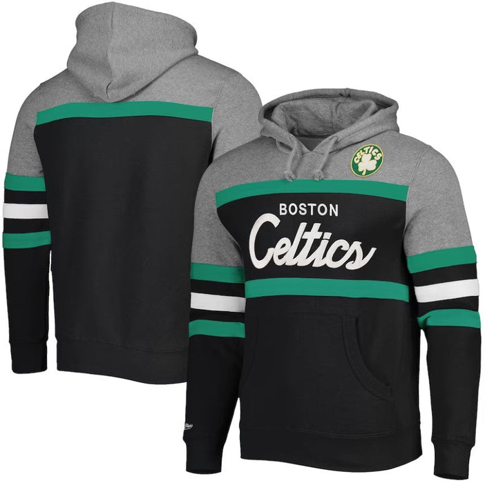Boston Celtics Mitchell & Ness Head Coach Hoodie - Just $119.99! Shop now at Retro Gaming of Denver