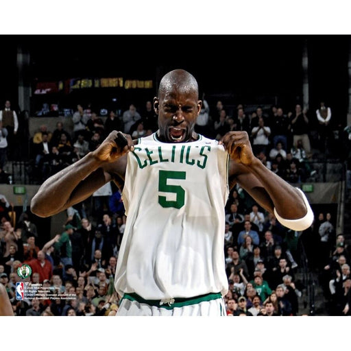 Kevin Garnett Celebration Boston Celtics 8" x 10" Basketball Photo - Premium Unframed Basketball Photos - Just $9.99! Shop now at Retro Gaming of Denver
