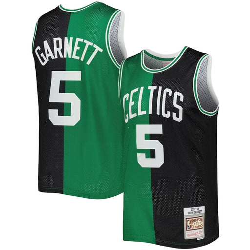 Kevin Garnett Boston Celtics Mitchell & Ness Hardwood Classics 2007/08 Split Swingman Jersey - Premium Jerseys - Basketball - Just $149.99! Shop now at Retro Gaming of Denver