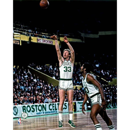 Larry Bird in Action Boston Celtics 8" x 10" Basketball Photo - Premium Unframed Basketball Photos - Just $9.99! Shop now at Retro Gaming of Denver