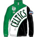 Boston Celtics Mitchell & Ness Arched Retro Lined Windbreaker - Premium Sweatshirts, Hoodies, & Jackets - Basketball - Just $134.99! Shop now at Retro Gaming of Denver