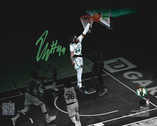 Robert Williams III Blocks Steph Curry Boston Celtics Autographed Basketball Photo - for just $49! 