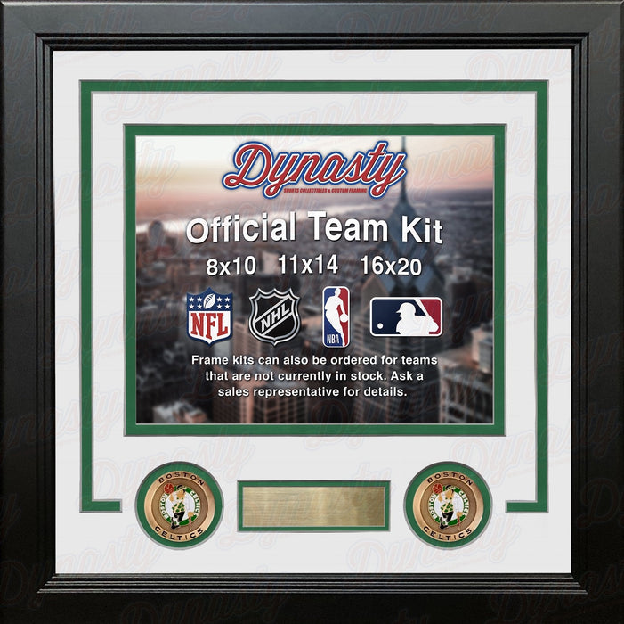 Boston Celtics Custom NBA Basketball 8x10 Picture Frame Kit (Multiple Colors) - for just $29.99! 