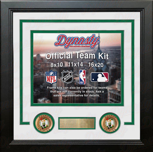 Boston Celtics Custom NBA Basketball 11x14 Picture Frame Kit (Multiple Colors) - for just $39.99! 