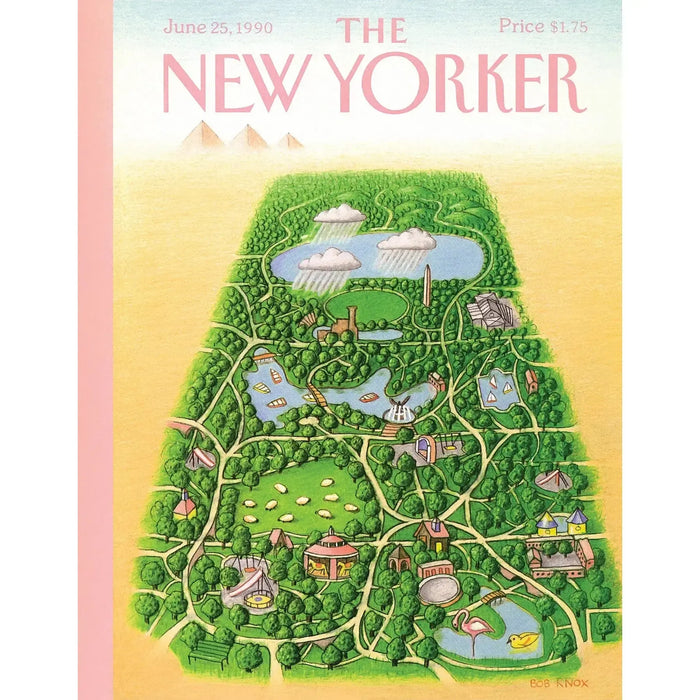 Central Park Oasis The New Yorker 100 Piece Mini Jigsaw Puzzle NYPC - for just $14.99! 
