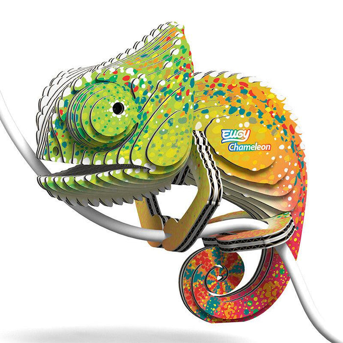 Chameleon 3D Cardboard Model Kit Eugy - for just $11.99! 
