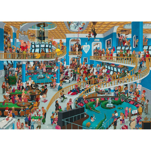 Chaotic Casino 1000 Piece Jigsaw Puzzle Heye - for just $29.99! 