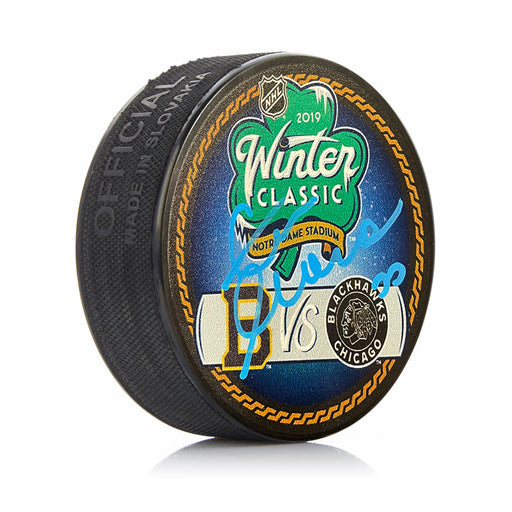 Zdeno Chara Boston Bruins Autographed 2019 Winter Classic Hockey Puck - for just $134.99! 
