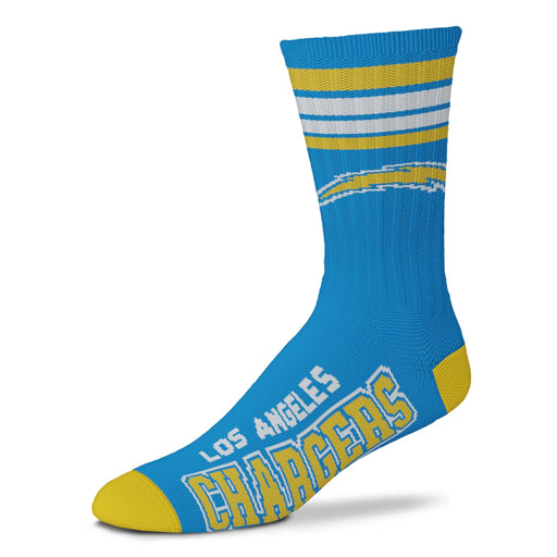 Los Angeles Chargers Men's 4 Stripe Deuce Socks - for just $17.99! 