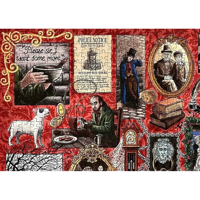 Charles Dickens 1000 Piece Jigsaw Puzzle Gibsons - for just $24.99! 