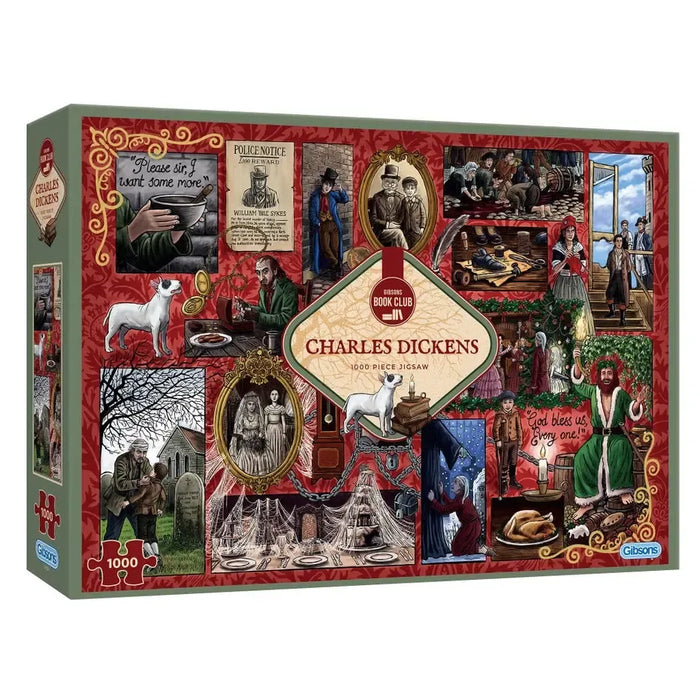 Charles Dickens 1000 Piece Jigsaw Puzzle Gibsons - for just $24.99! 