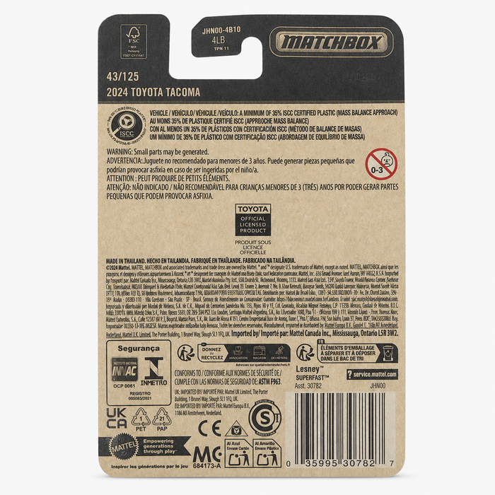 Matchbox 2024 Toyota Tacoma | Matchbox Series 43/125 - for just $2.59! 
