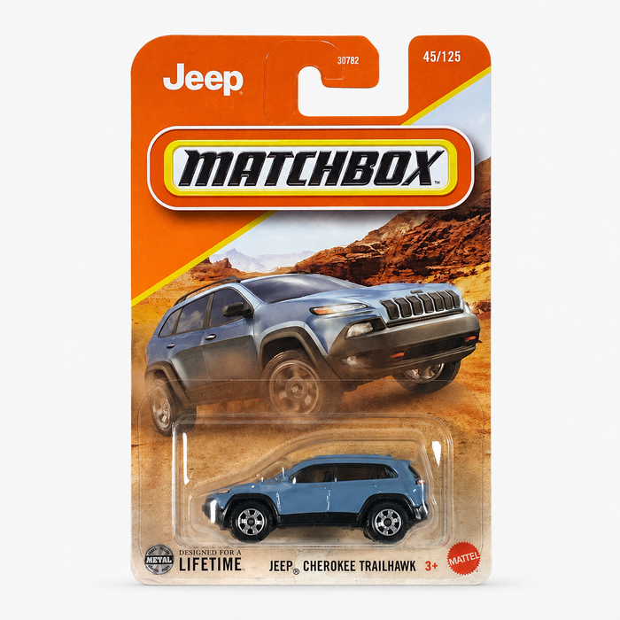 Matchbox Jeep Cherokee Trailhawk | Matchbox Series 45/125
