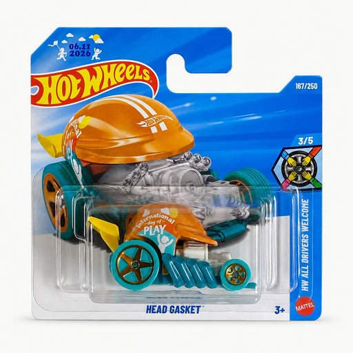 Hot Wheels Head Gasket | All Drivers Welcome Series 3/5 - for just $2.49! 