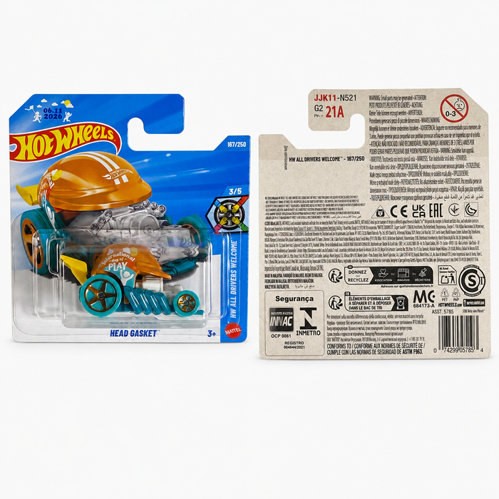 Hot Wheels Head Gasket | All Drivers Welcome Series 3/5 - for just $2.49! 