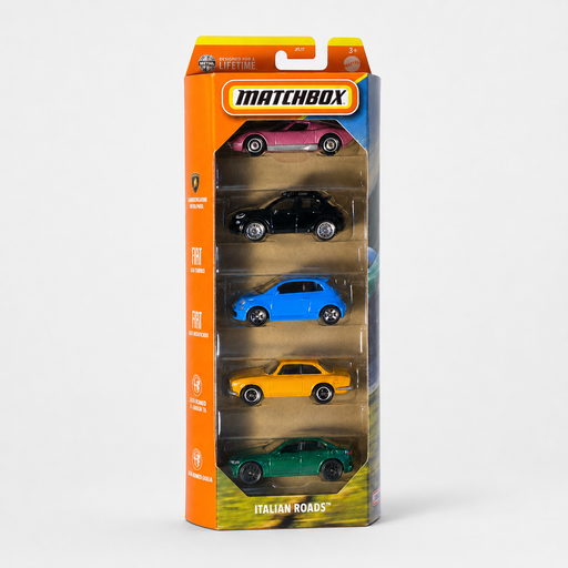 Matchbox Italian Roads 5 Pack Die-Cast Set - for just $11.99! 