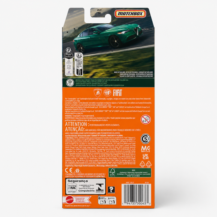 Matchbox Italian Roads 5 Pack Die-Cast Set - for just $11.99! 