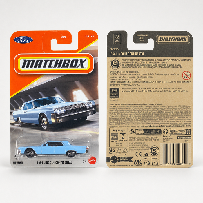 Matchbox 1964 Lincoln Continental | 2026 Matchbox Series 76/125 - for just $2.49! 