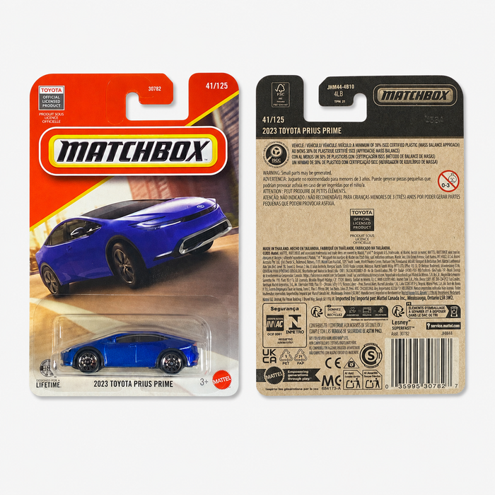 Matchbox 2023 Toyota Prius Prime | 2026 Matchbox Series 41/125 - for just $2.49! 