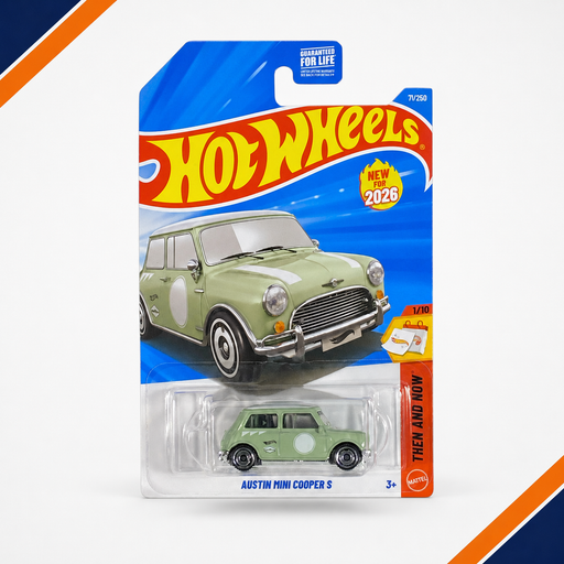 Hot Wheels Austin Mini Cooper S | Then and Now Series 1/10 - 71/250 - for just $2.49! 