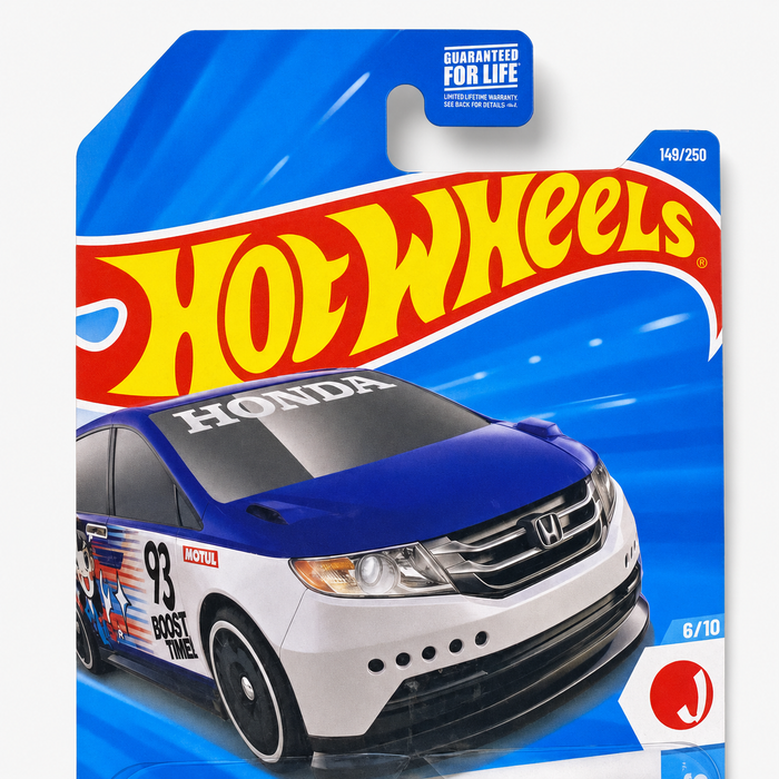 Hot Wheels Honda Odyssey | J-Imports Series 6/10 - 149/250 - for just $2.49! 