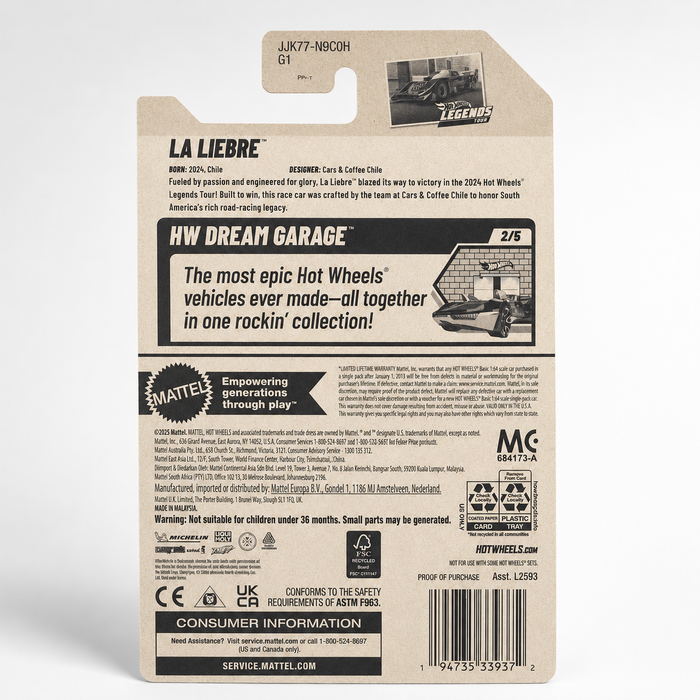 Hot Wheels La Liebre | Dream Garage Series 2/5 - for just $2.49! 