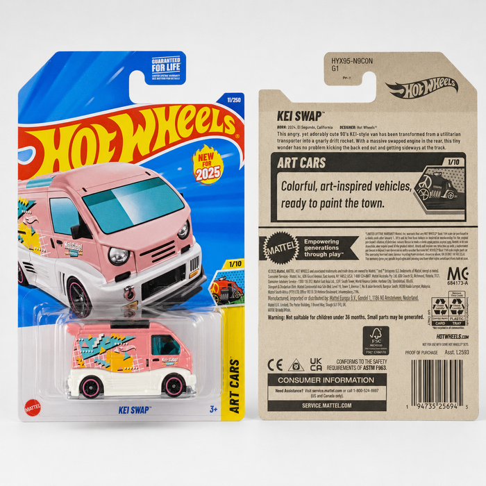 Hot Wheels Kei Swap | Art Cars Series 1/10 - 11/250 - for just $2.49! 