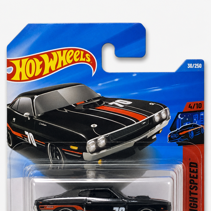Hot Wheels '70 Dodge Hemi Challenger | Nightspeed Series 4/10 - for just $2.49! 