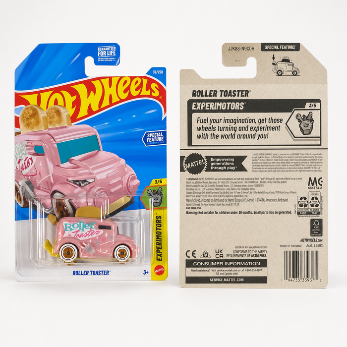 Hot Wheels Roller Toaster | Experimotors Series 3/5 - 39/250 - for just $2.49! 