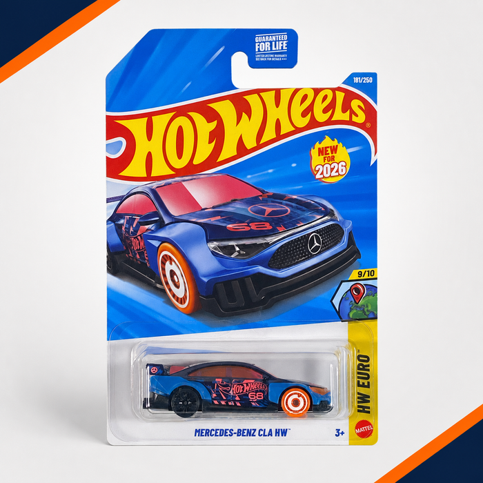 Hot Wheels Mercedes-Benz CLA HW | Euro Series 9/10 - for just $2.49! 