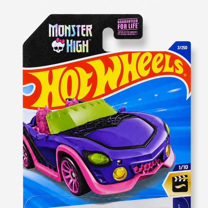 Hot Wheels Monster High Ghoul Mobile | Screen Time Series 1/10 - for just $2.49! 