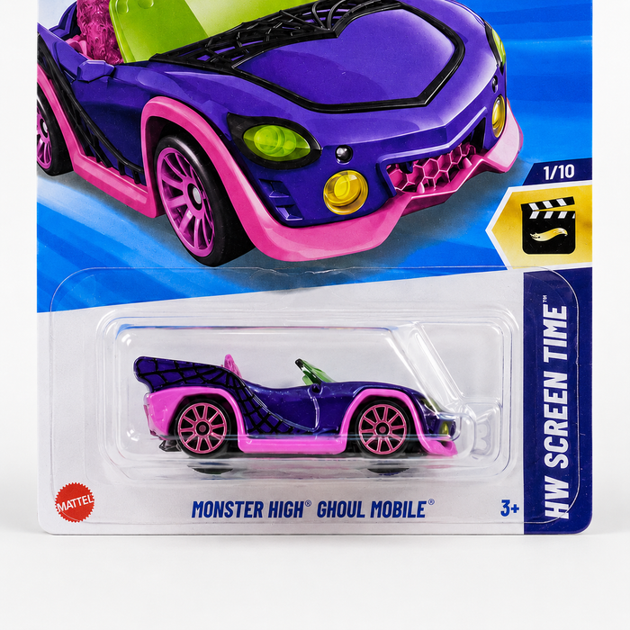 Hot Wheels Monster High Ghoul Mobile | Screen Time Series 1/10 - for just $2.49! 