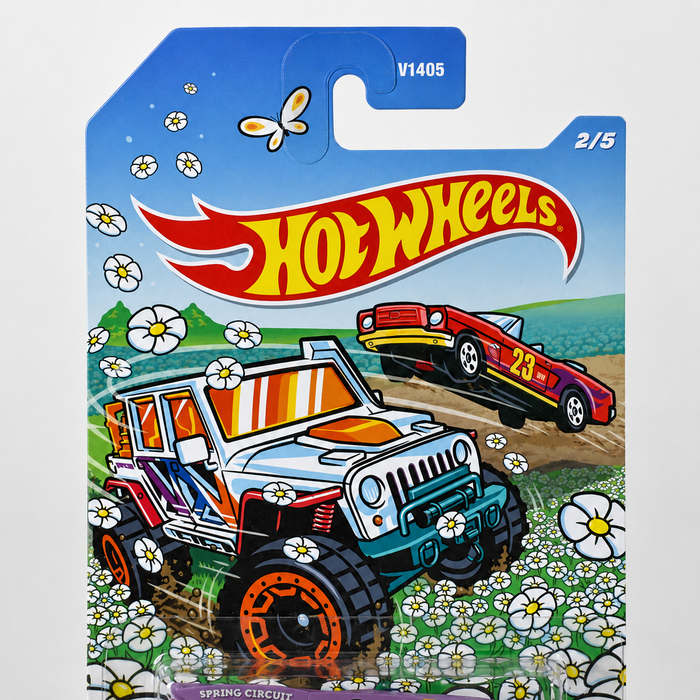 Hot Wheels ’69 Camaro Spring Circuit 2/5 Purple Die-Cast Car V1405 - for just $2.49! 