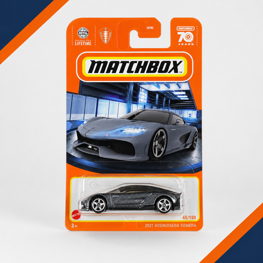 Matchbox 2021 Koenigsegg Gemera - Matchbox 70 Years Series 45/100 - for just $2.49! 