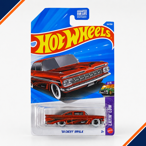 Hot Wheels '59 Chevy Impala | Layin' Low Series 2/5 - for just $2.49! 