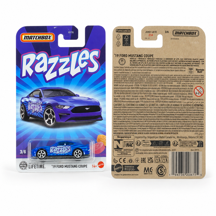 Matchbox '19 Ford Mustang Coupe | Candy Series 3/6 - for just $2.49! 