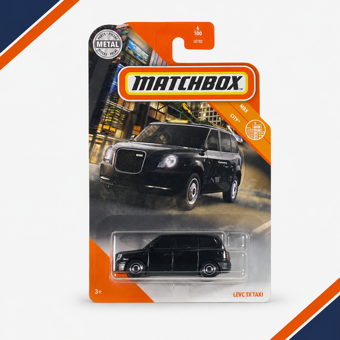 Matchbox Levc TX Taxi | MBX City Series 6/100 - for just $2.49! 