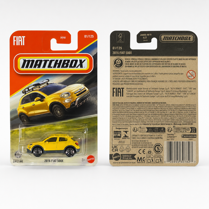 Matchbox 2016 Fiat 500X | 2026 Matchbox Series 01/125 - for just $2.49! 
