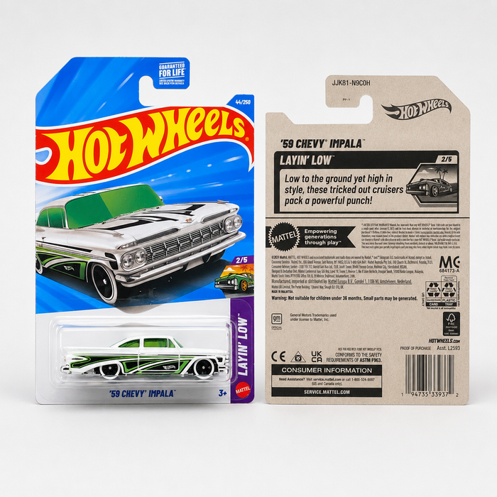 Hot Wheels '59 Chevy Impala | Layin' Low Series 2/5 - for just $2.49! 