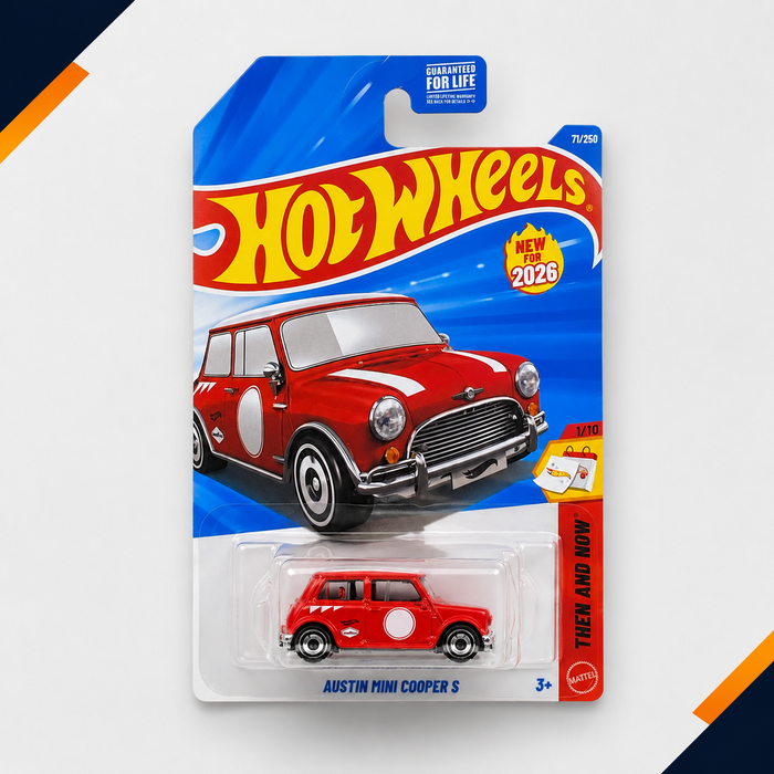 Hot Wheels Austin Mini Cooper S | Then and Now Series 1/10 - for just $2.49! 
