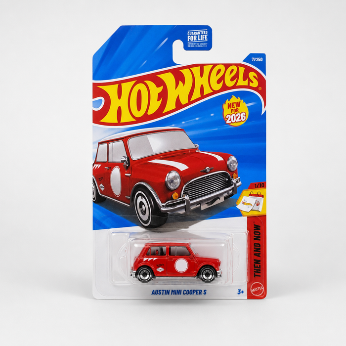 Hot Wheels Austin Mini Cooper S | Then and Now Series 1/10 - for just $2.49! 