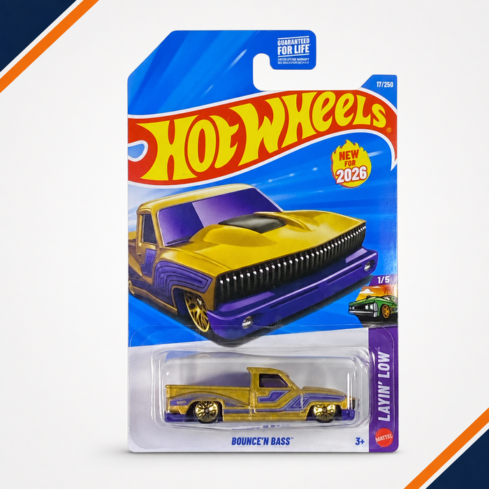 Hot Wheels Bounce'n Bass | Layin' Low Series 1/5 - for just $2.49! 