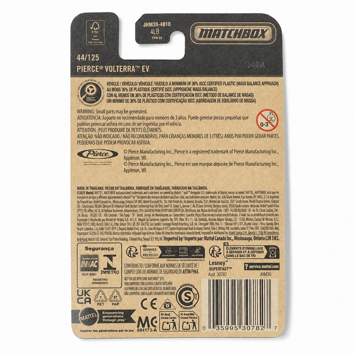 Matchbox Pierce Volterra EV | Matchbox Series 44/125 - for just $2.49! 