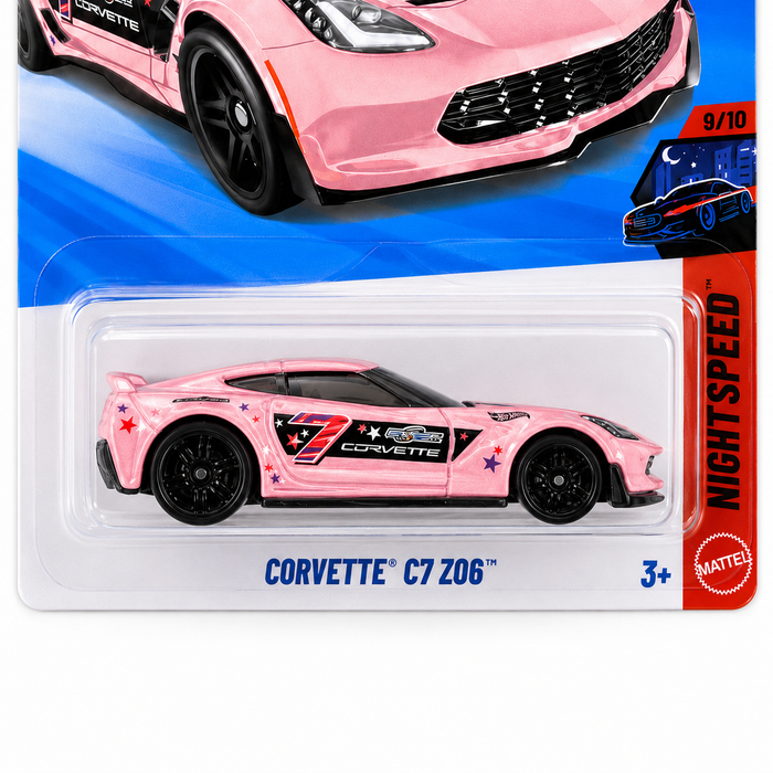 Hot Wheels Corvette C7 Z06 | Nightspeed Series 9/10 - 113/250 - for just $2.69! 