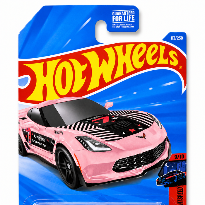 Hot Wheels Corvette C7 Z06 | Nightspeed Series 9/10 - 113/250 - for just $2.69! 