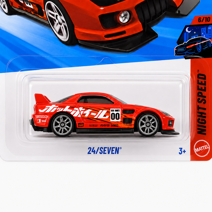 Hot Wheels 24/Seven | Nightspeed Series 6/10 - for just $2.49! 