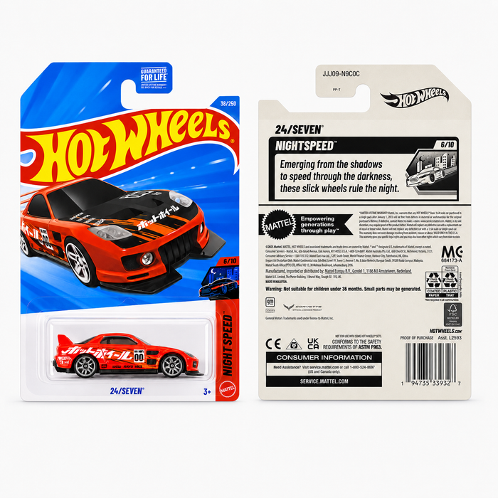 Hot Wheels 24/Seven | Nightspeed Series 6/10 - for just $2.49! 