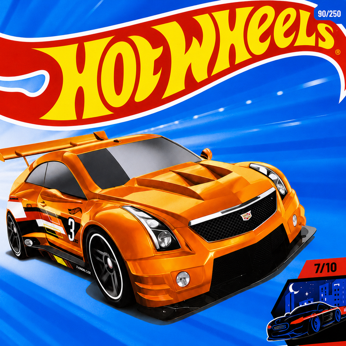 Hot Wheels ’16 Cadillac ATS-V R | Nightspeed Series 7/10 - for just $2.49! 