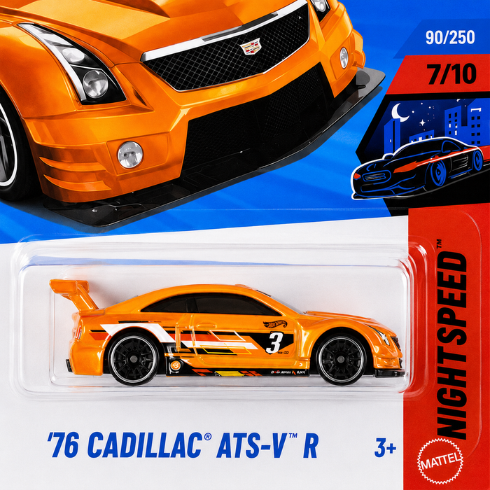 Hot Wheels ’16 Cadillac ATS-V R | Nightspeed Series 7/10 - for just $2.49! 
